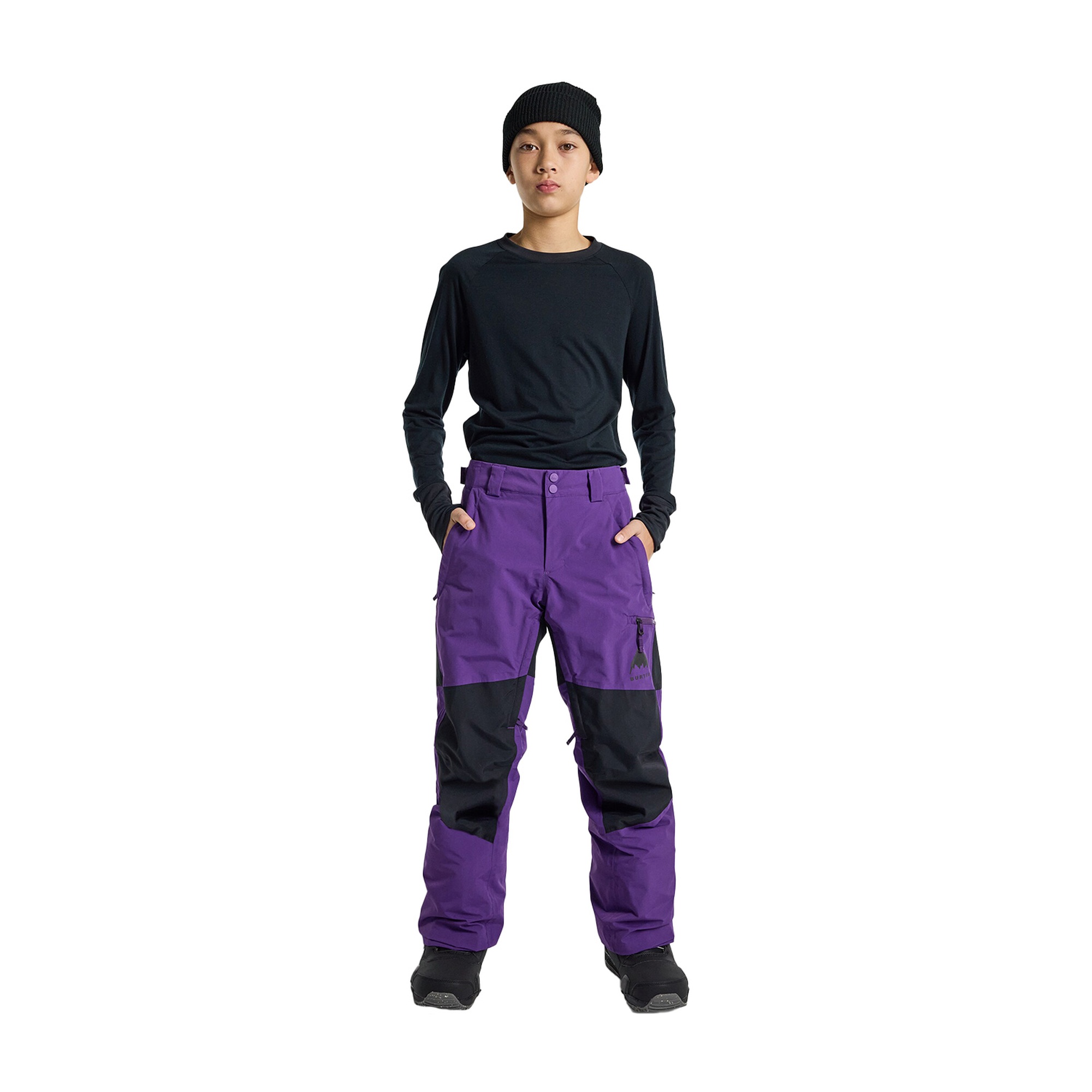 Burton Skylar Pants Unisex Çocuk Mor Snowboard Pantolonu