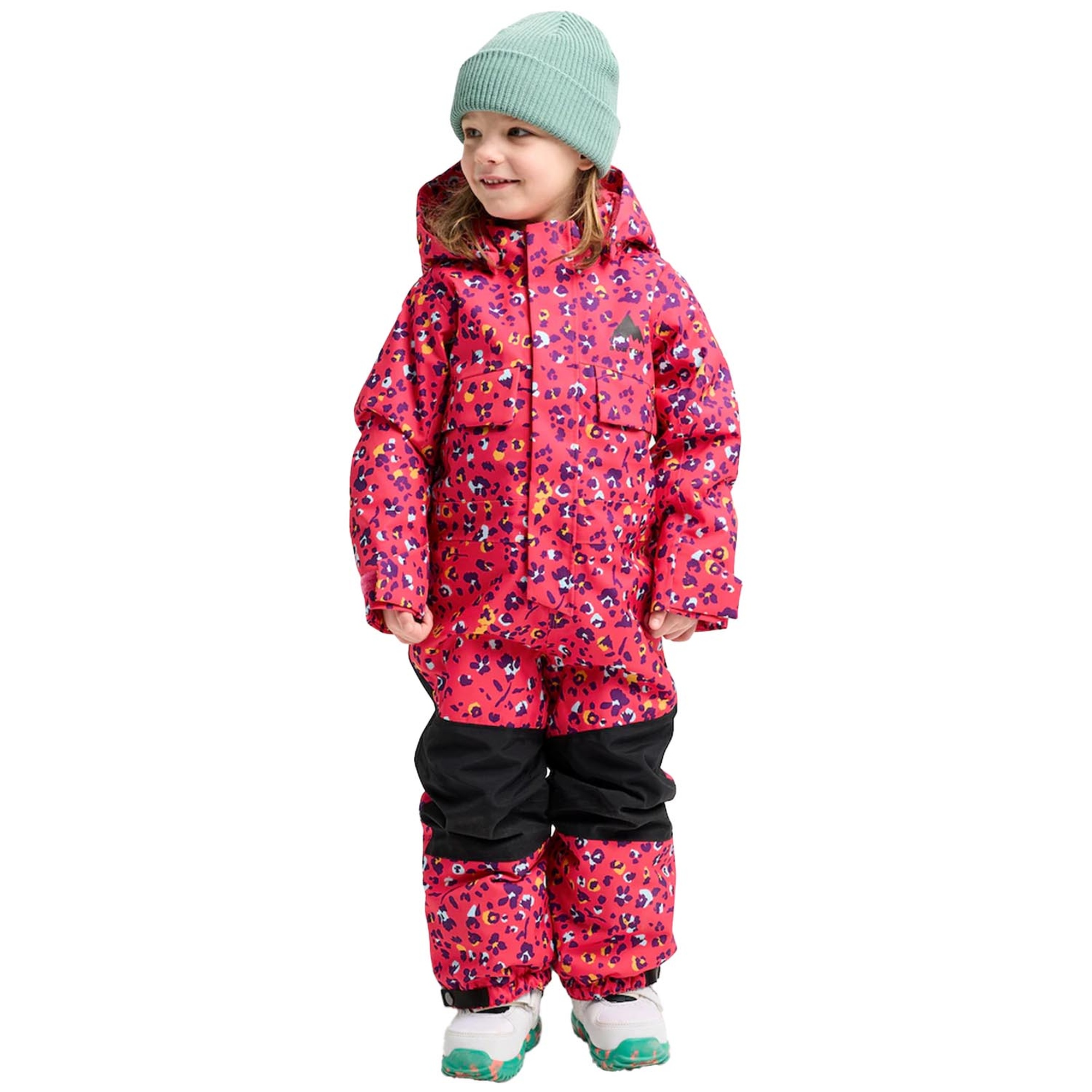 Burton Toddlers' 2L One Piece Unisex Çocuk Pembe Snowboard Tulumu