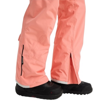  Burton Reserve 2L Insulated Pants Kadın Turuncu Snowboard Pantolonu