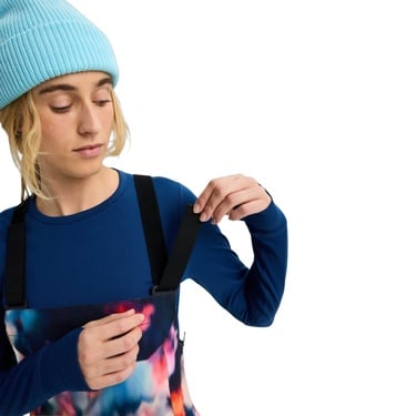 Burton Reserve 2L Stretch Slim Bibs Kadın Snowboard Pantolonu