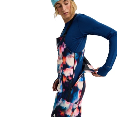  Burton Reserve 2L Stretch Slim Bibs Kadın Snowboard Pantolonu
