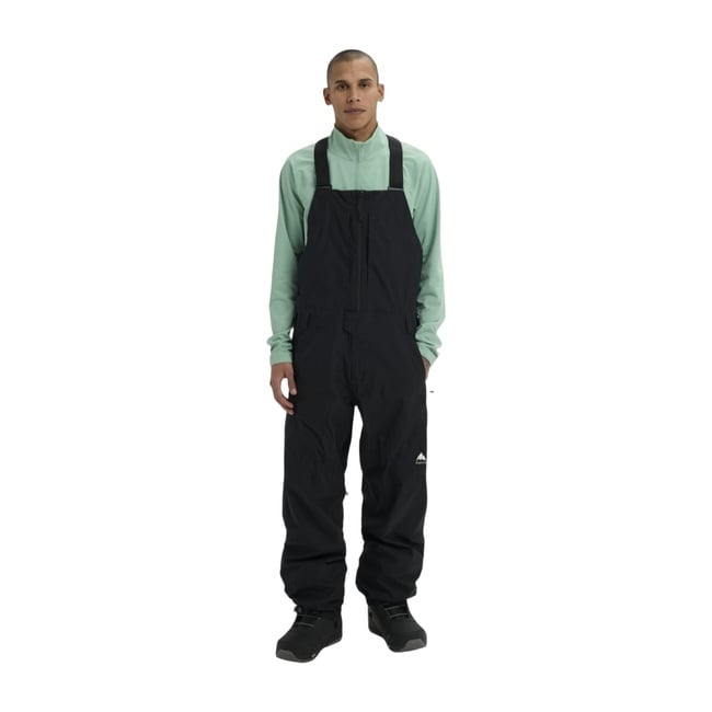  Burton Reserve 2L Relaxed Bib Pants Erkek Siyah Snowboard Pantolonu