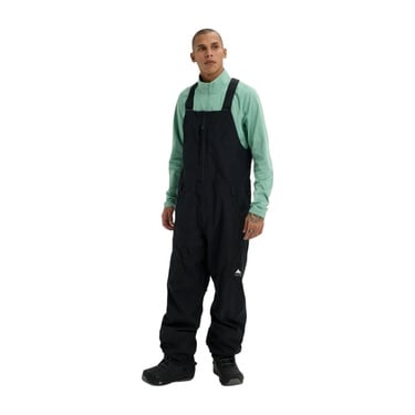  Burton Reserve 2L Relaxed Bib Pants Erkek Siyah Snowboard Pantolonu