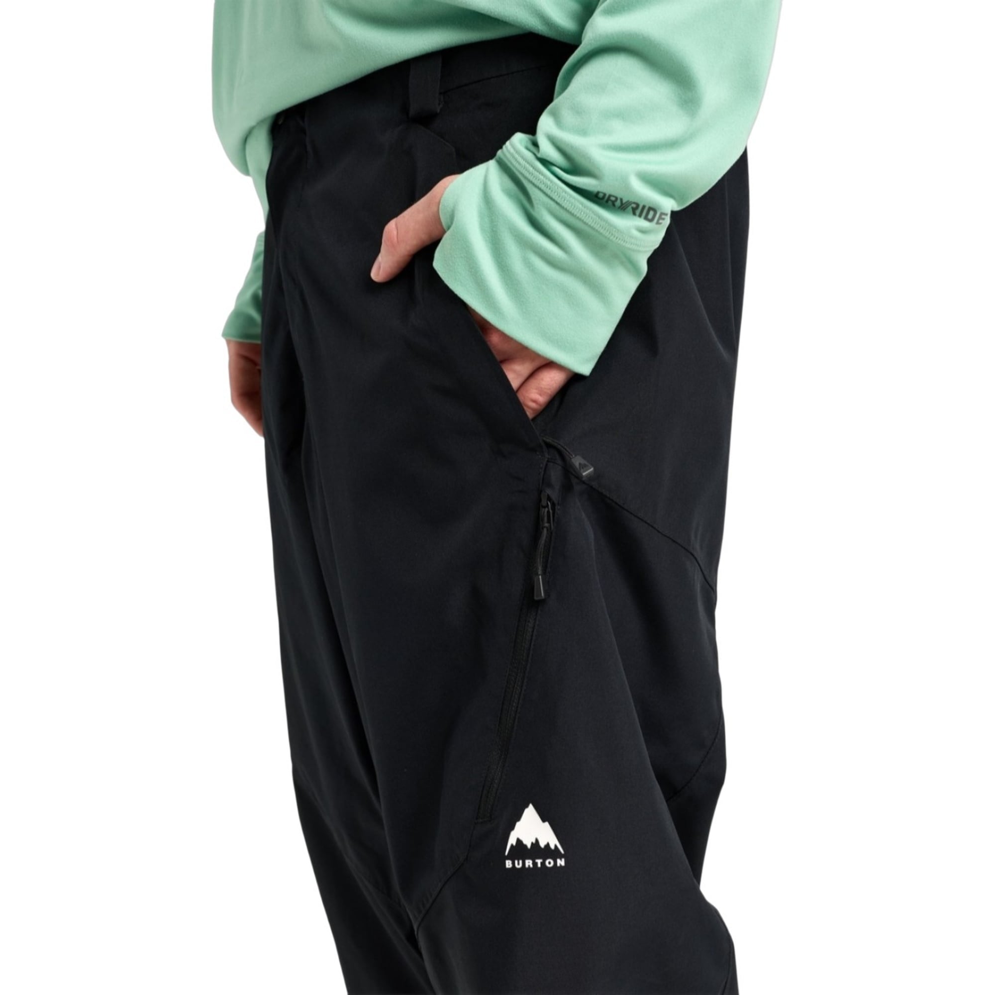 Burton Reserve 2L Relaxed Pants Erkek Siyah Snowboard Pantolonu