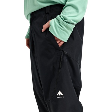  Burton Reserve 2L Relaxed Pants Erkek Siyah Snowboard Pantolonu