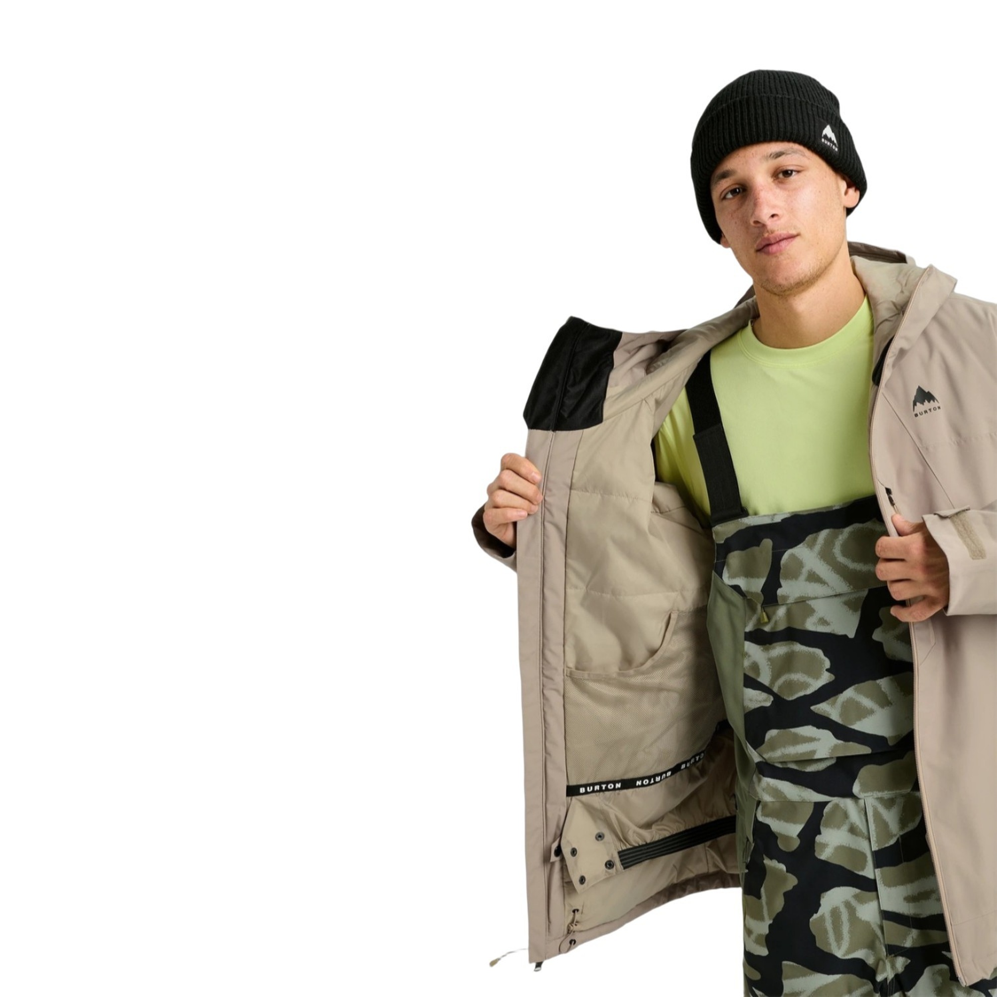 Burton Reserve 2L Insulated Jacket Erkek Kahverengi Snowboard Ceketi