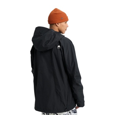  Burton Reserve 2L Relaxed Anorak Erkek Siyah Snowboard Ceketi