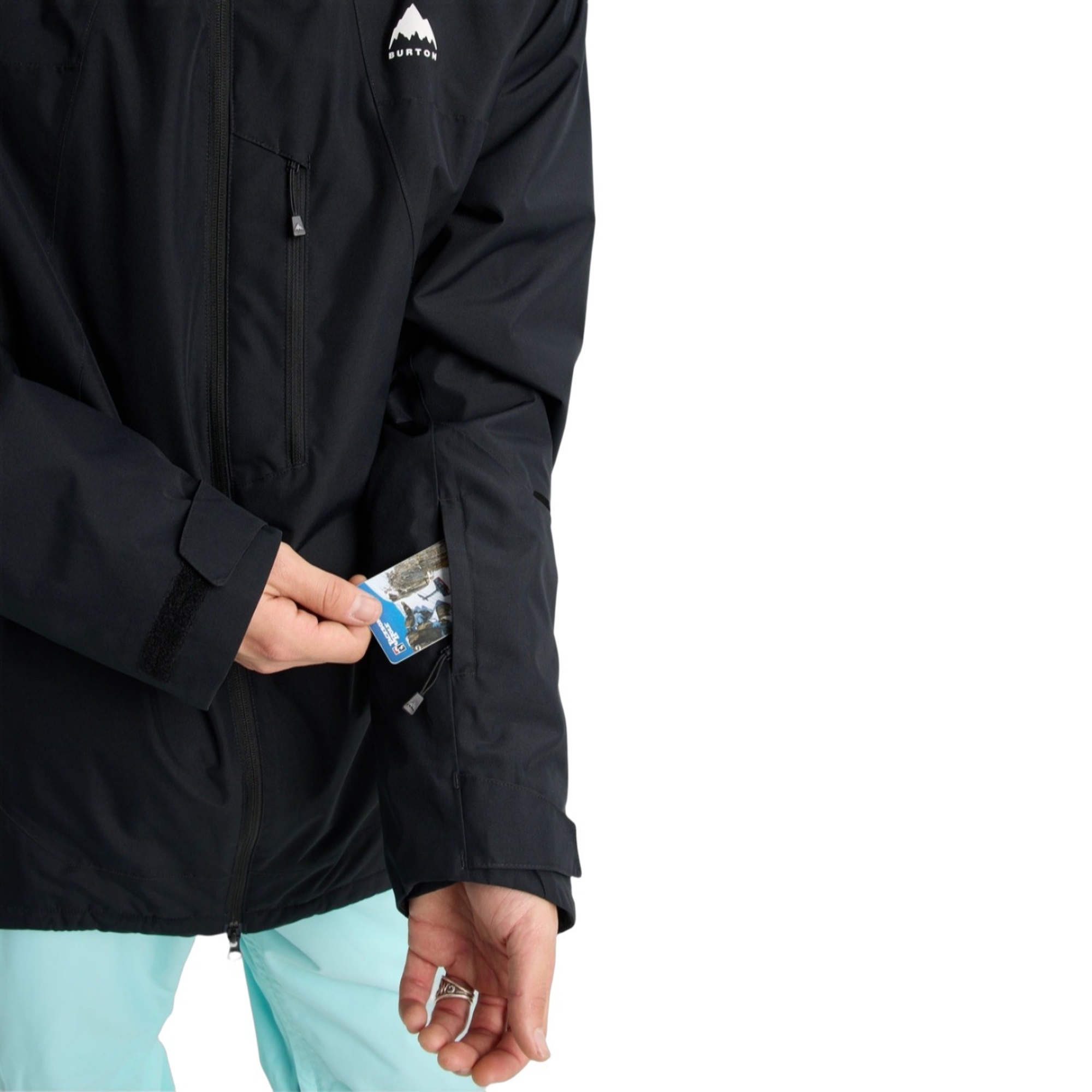 Burton Reserve 2L Insulated Jacket Erkek Siyah Snowboard Ceketi