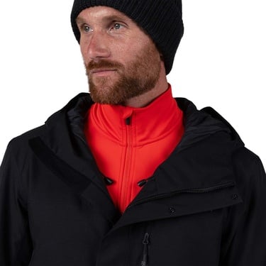  Rossignol Velika Insulated Erkek Siyah Kayak Ceketi