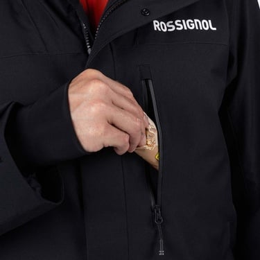  Rossignol Velika Insulated Erkek Siyah Kayak Ceketi