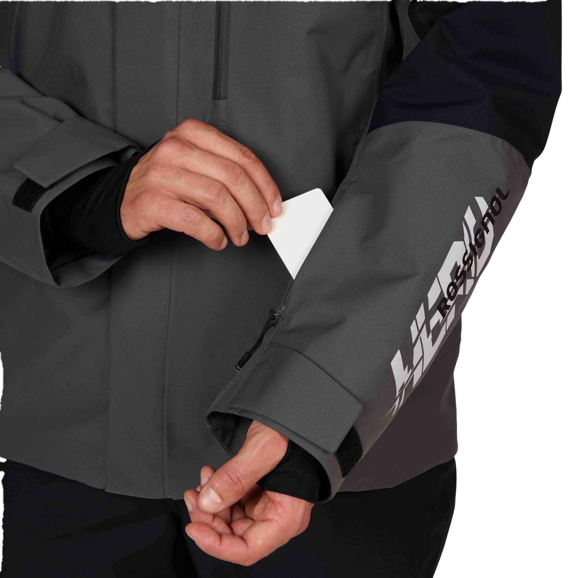 Rossignol Hero Velika Insulated Erkek Gri Kayak Ceketi