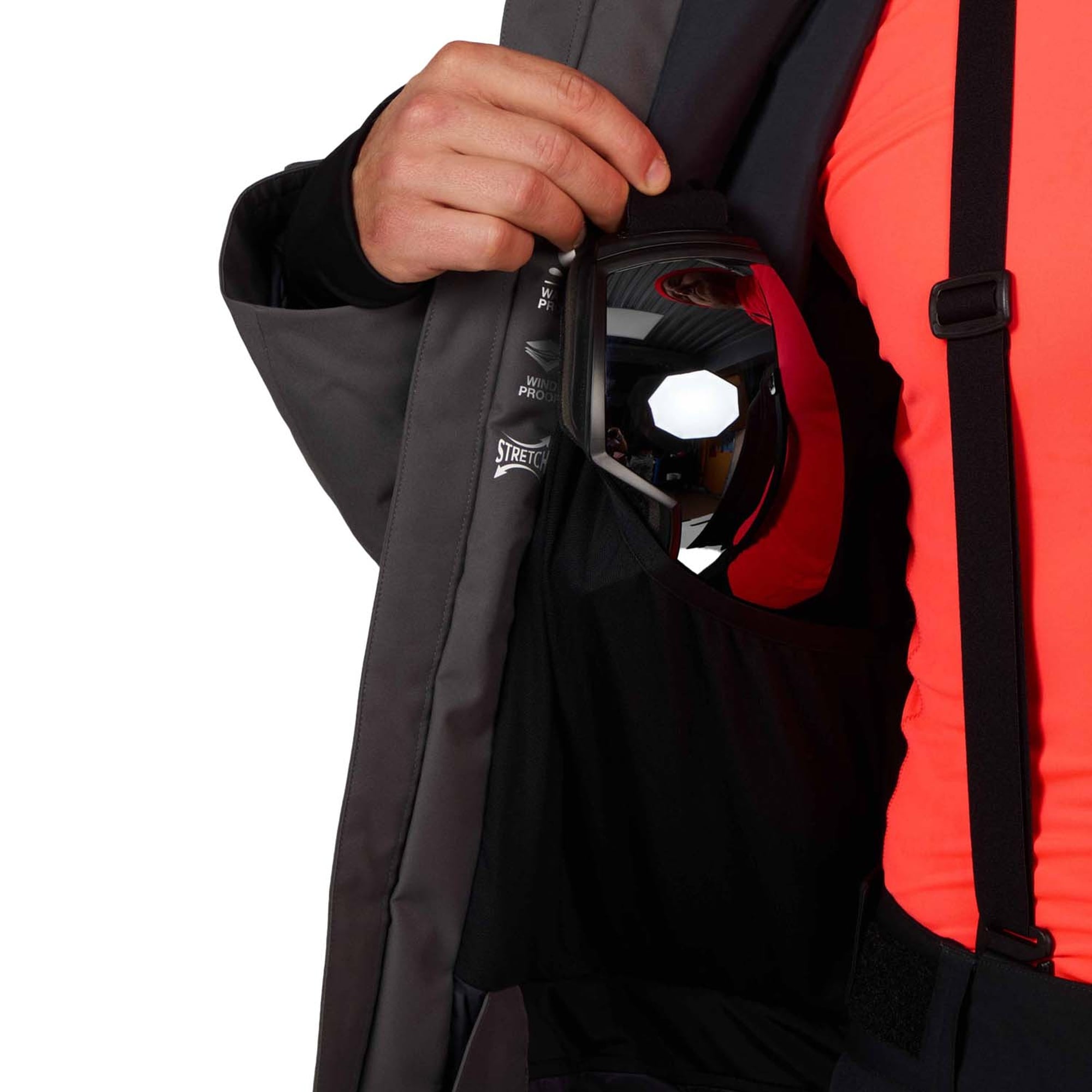 Rossignol Hero Velika Insulated Erkek Gri Kayak Ceketi