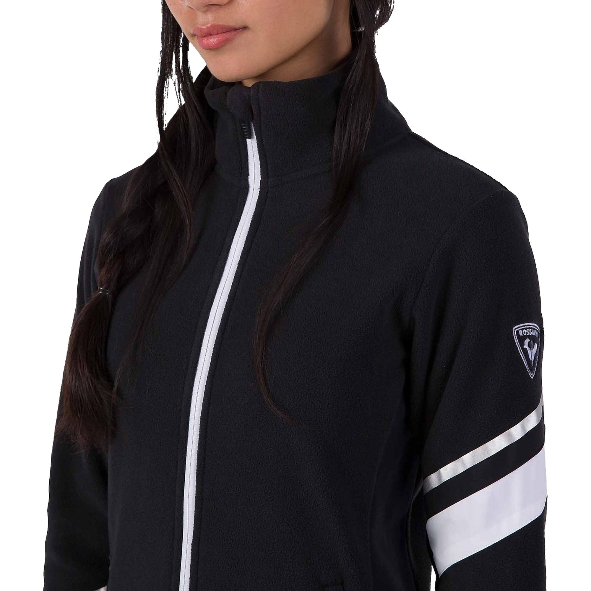 Rossignol Strawpile Fleece Fz Kadın Siyah Içlik Üst