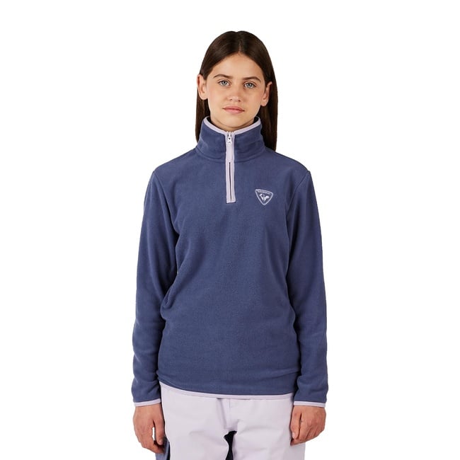  Rossignol Jr Strawpile Fleece Hz Unisex Çocuk Mavi Içlik Üst