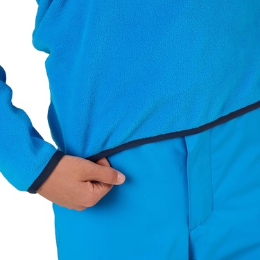  Rossignol Jr Strawpile Fleece Hz Unisex Çocuk Mavi Içlik Üst