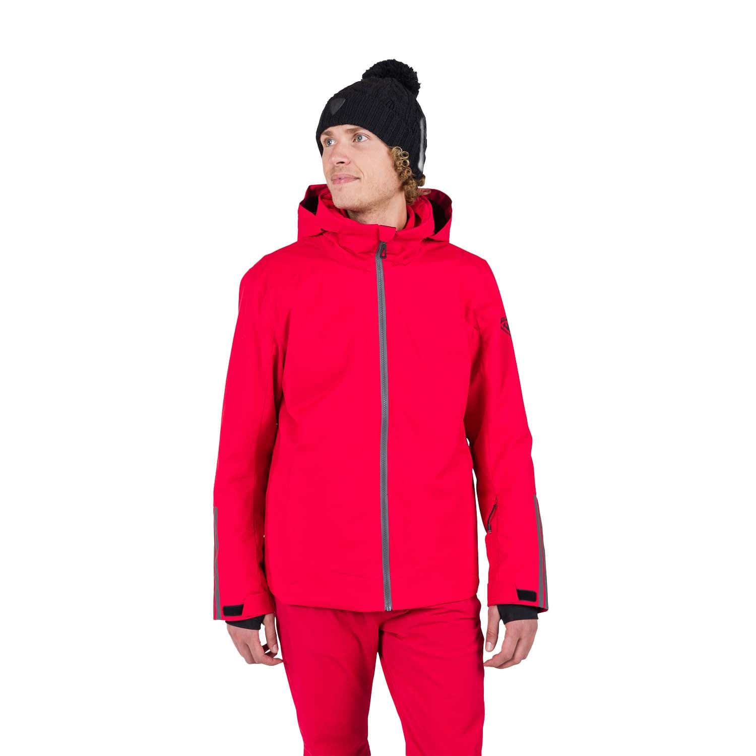  Rossignol Strawpile Erkek Kırmızı Kayak Ceketi