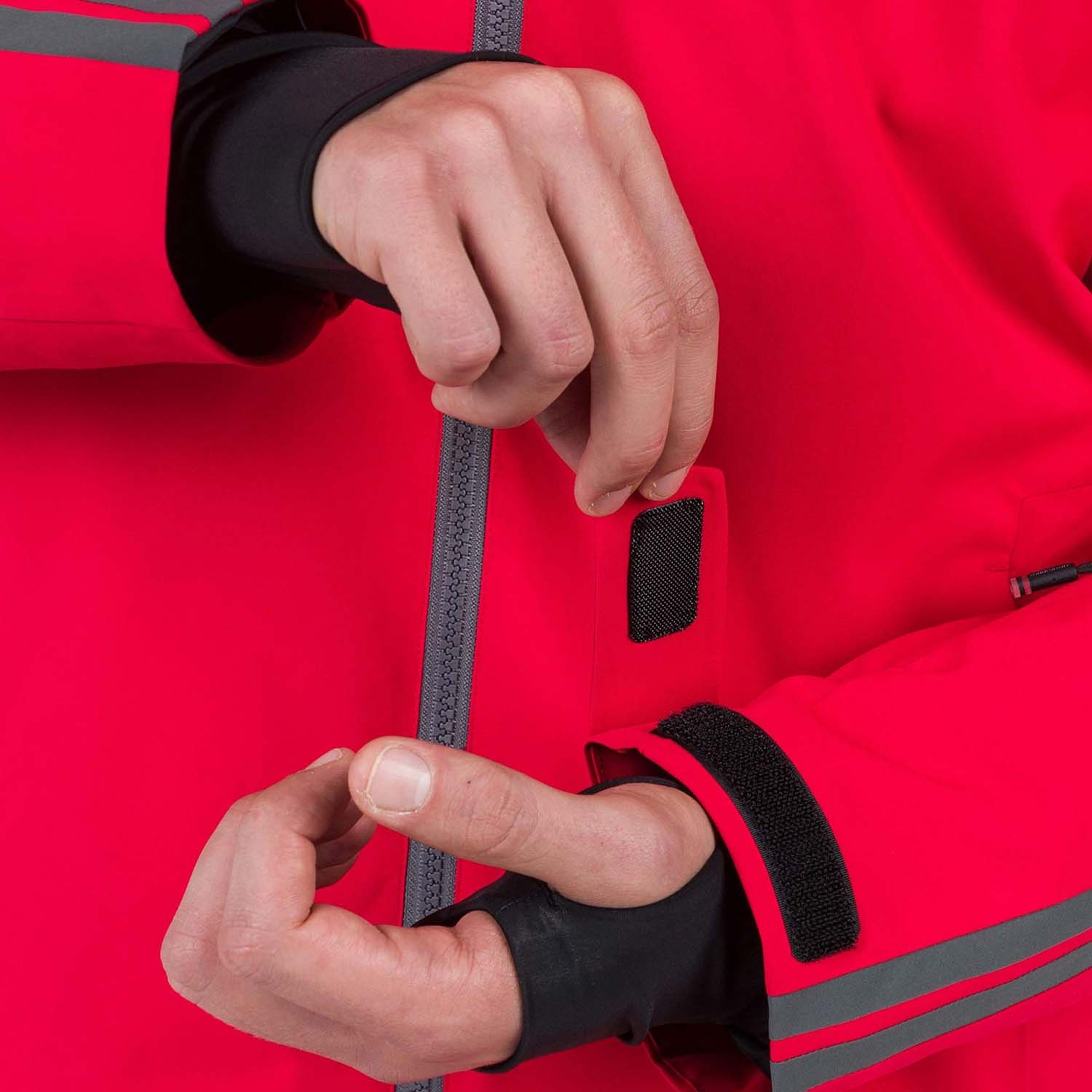 Rossignol Strawpile Erkek Kırmızı Kayak Ceketi