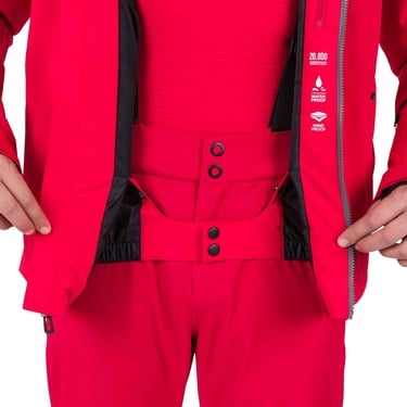  Rossignol Strawpile Erkek Kırmızı Kayak Ceketi