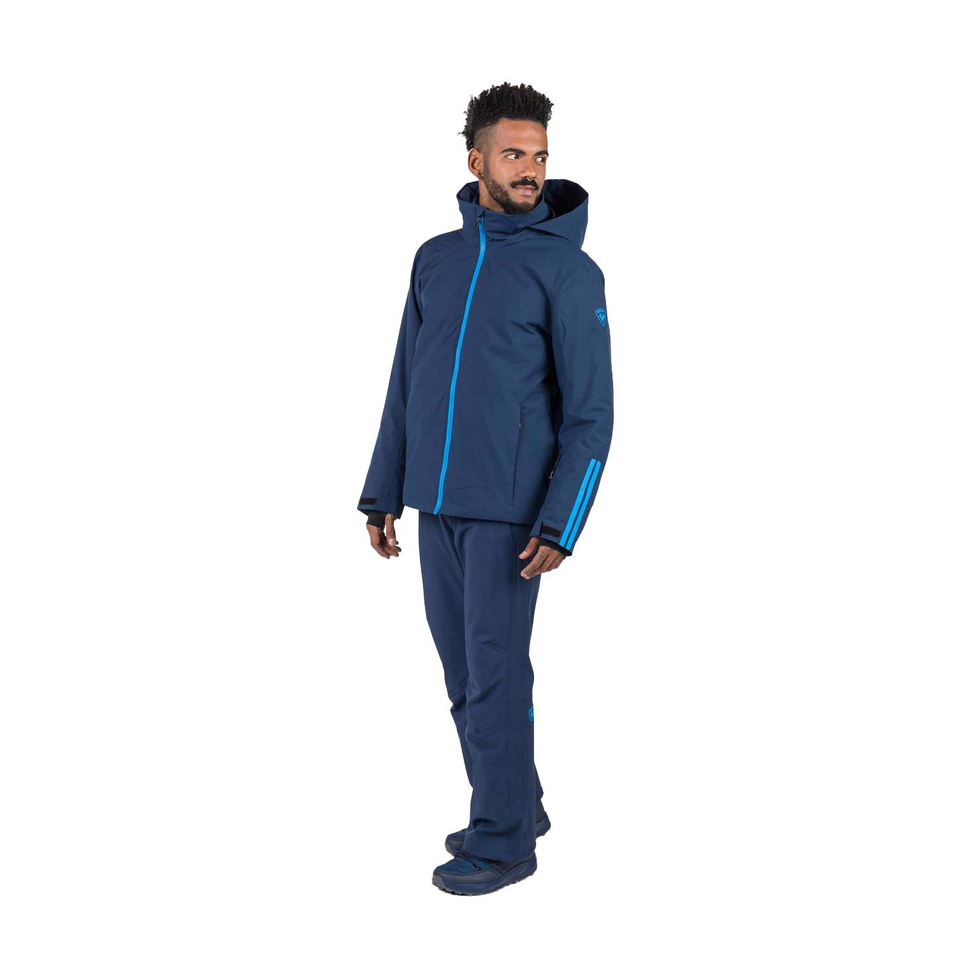 Rossignol Strawpile Erkek Mavi Kayak Ceketi