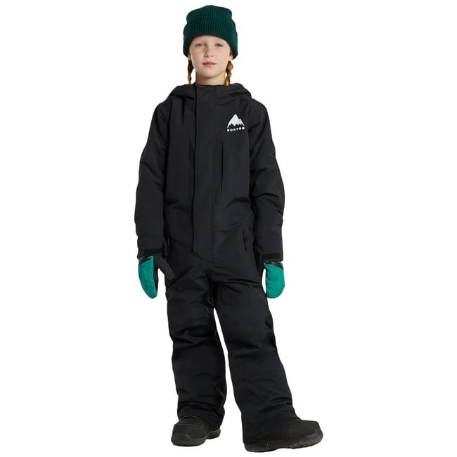  Burton 2L One Piece Unisex Çocuk Siyah Snowboard Tulumu