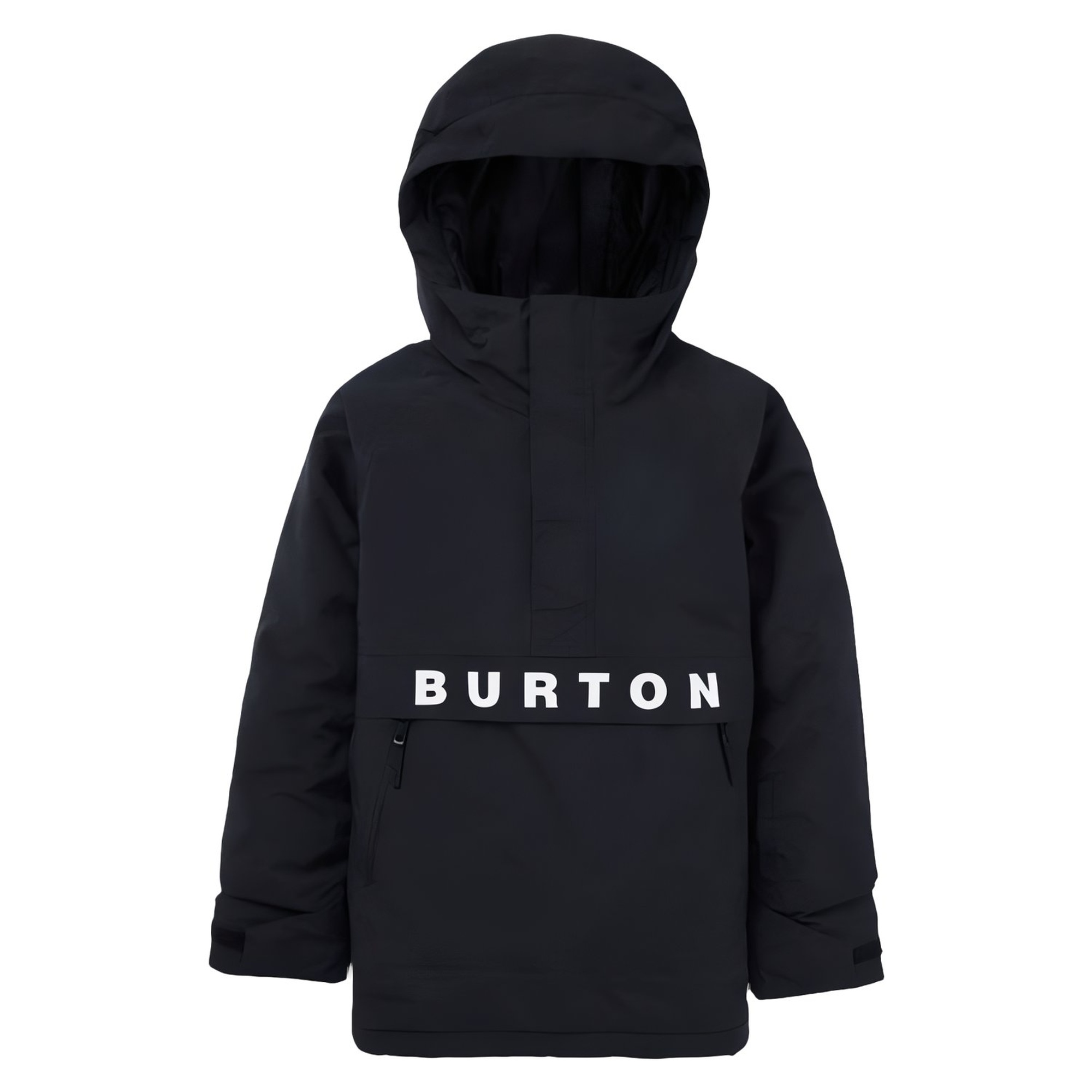 Burton Frostner 2L Anorak Jacket Unisex Çocuk Siyah Snowboard Ceketi
