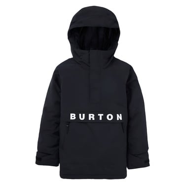  Burton Frostner 2L Anorak Jacket Unisex Çocuk Siyah Snowboard Ceketi