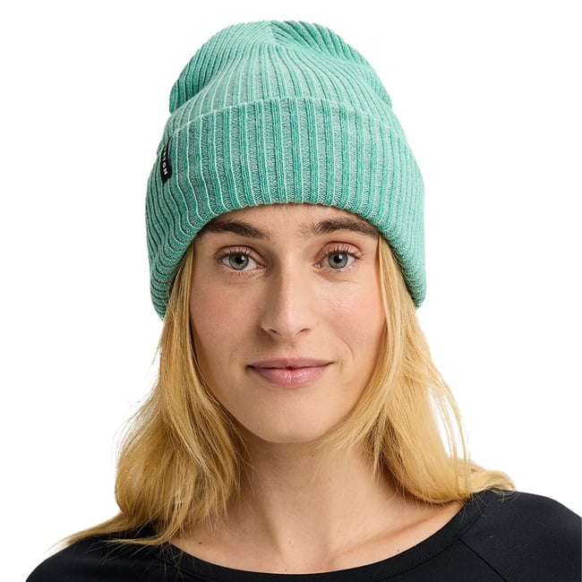  Burton Recycled Rib Beanie Unisex Yeşil Bere