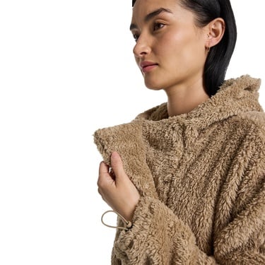  Burton Lemma Fleece Pullover Kadın Kahverengi Sweatshirt