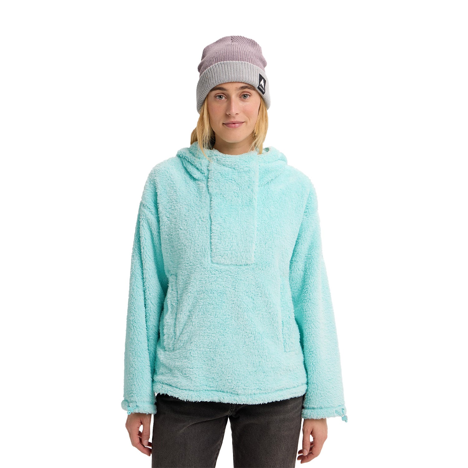  Burton Lemma Fleece Pullover Kadın Yeşil Sweatshirt