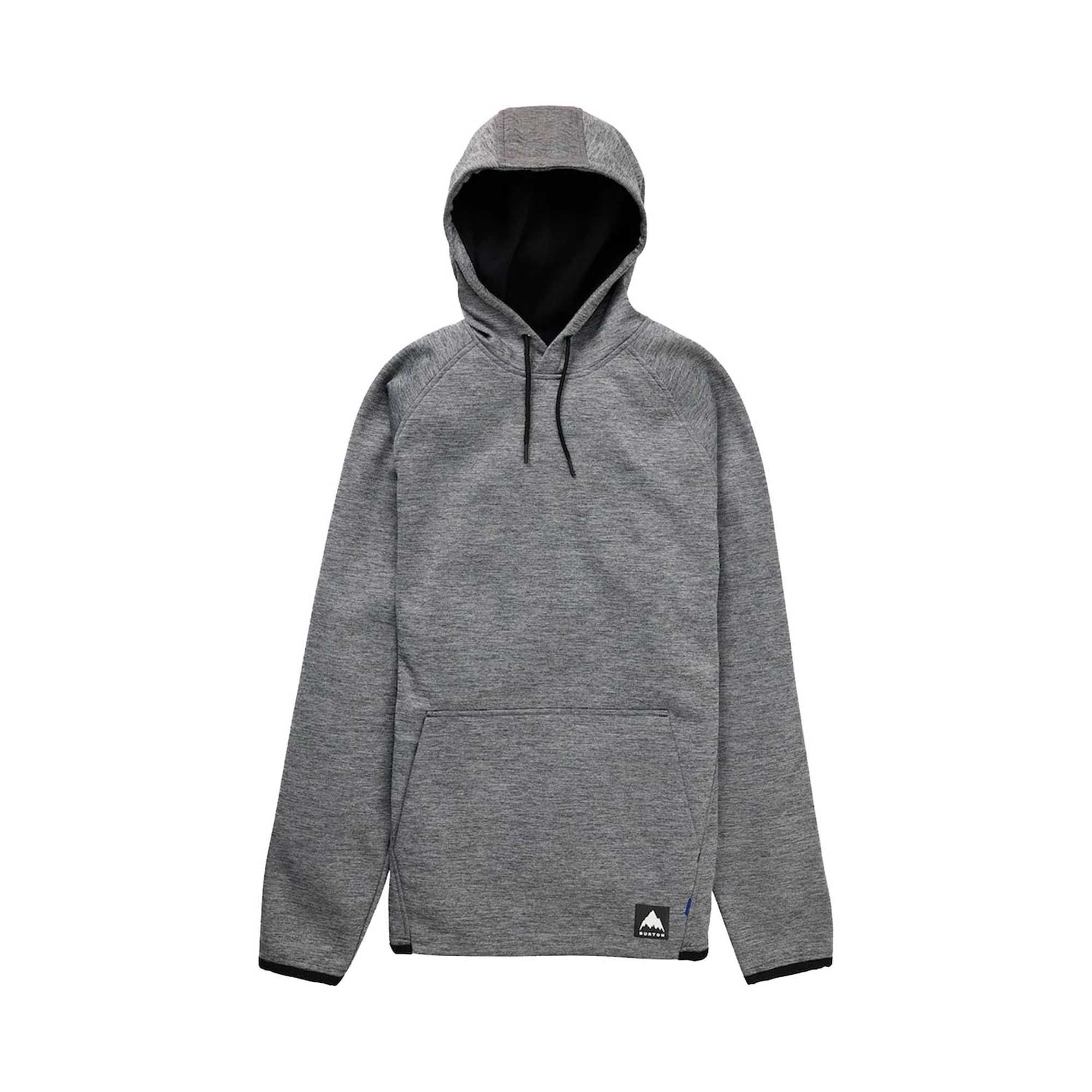 Burton Crown Weatherproof Pullover Fleece Erkek Gri Sweatshirt