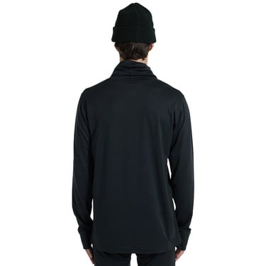  Burton Midweight Base Long Neck Shirt Erkek Siyah Içlik Üst