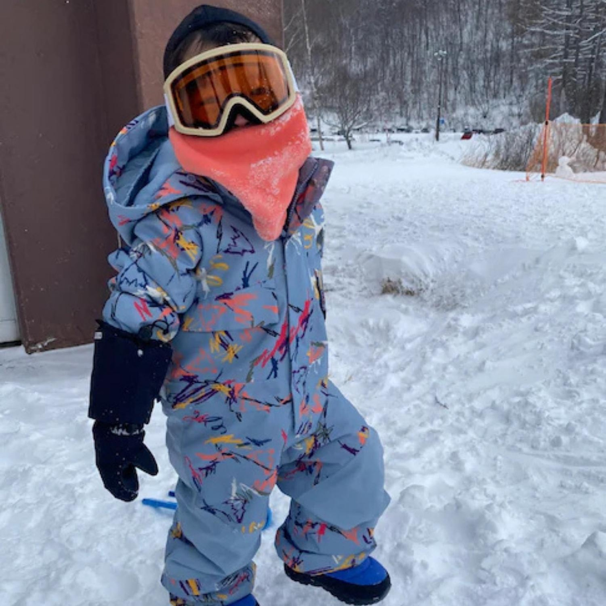 Burton Balaclava Face Mask Unisex Çocuk Pembe Kar Maskesi