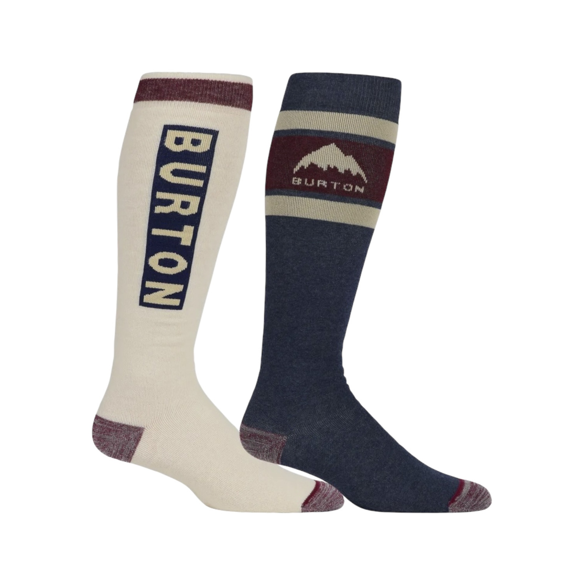 Burton Weekend Midweight Socks (2 Pack) Erkek Mavi Kayak Çorabi