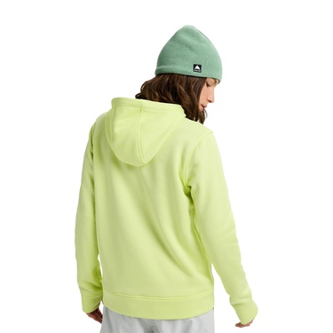  Burton Oak Pullover Hoodie Kadın Sarı Sweatshirt