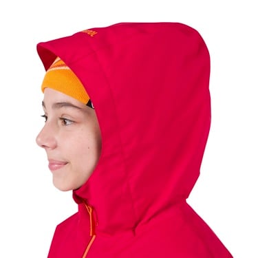  Rossignol Jr Strawpile Unisex Çocuk Kırmızı Kayak Ceketi