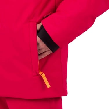  Rossignol Jr Strawpile Unisex Çocuk Kırmızı Kayak Ceketi