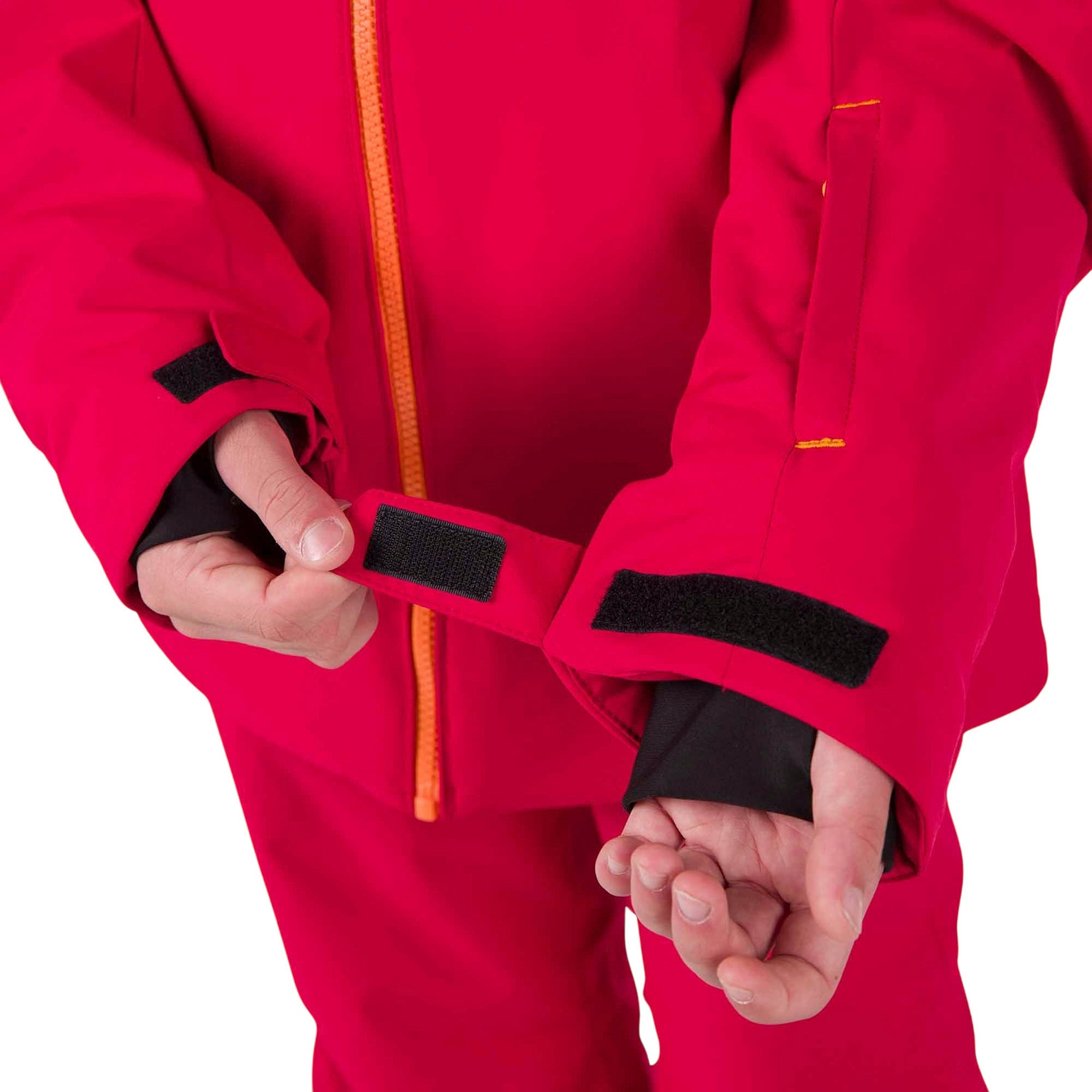 Rossignol Jr Strawpile Unisex Çocuk Kırmızı Kayak Ceketi