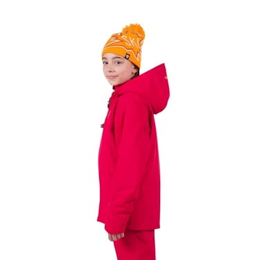  Rossignol Jr Strawpile Unisex Çocuk Kırmızı Kayak Ceketi