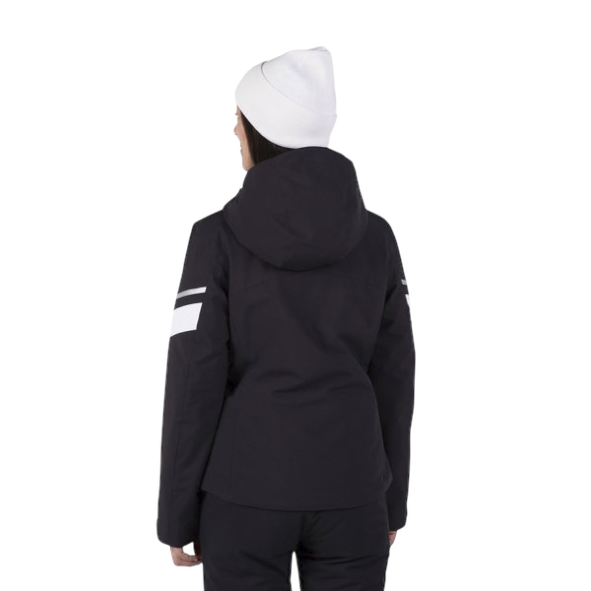 Rossignol Strawpile Kadın Siyah Kayak Ceketi