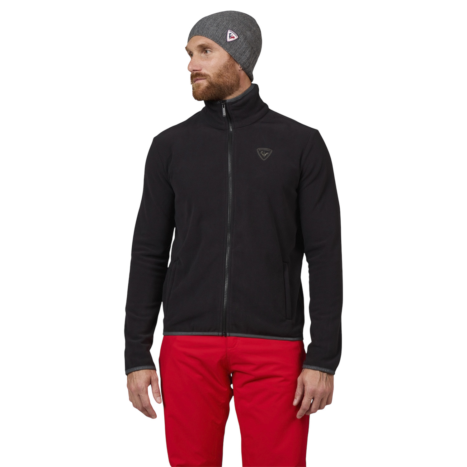  Rossignol Strawpile Fleece Fz Erkek Siyah Içlik Üst