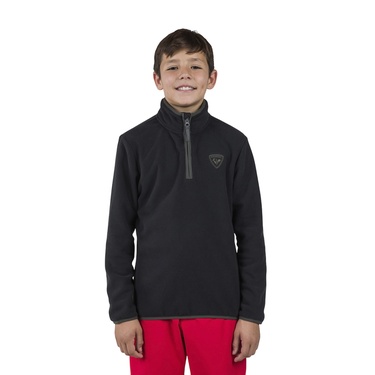  Rossignol Jr Strawpile Fleece Hz Unisex Çocuk Siyah Içlik Üst