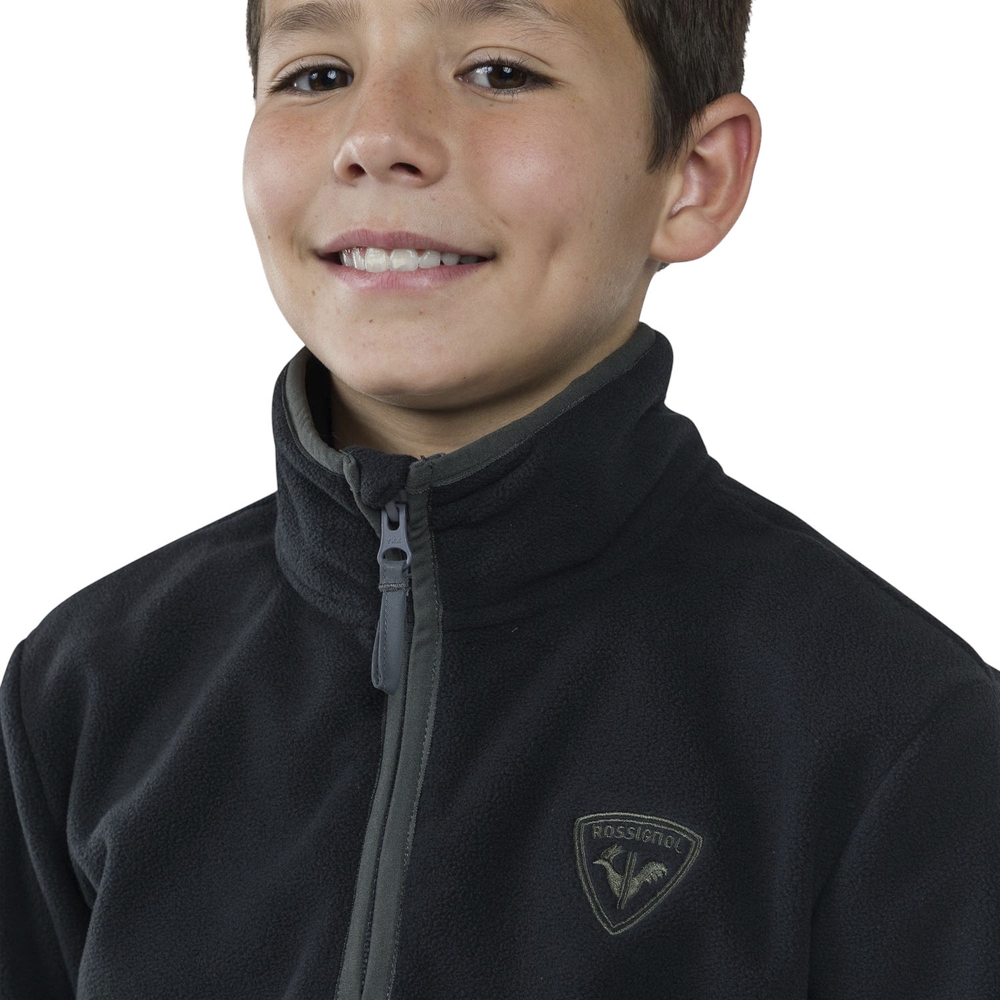 Rossignol Jr Strawpile Fleece Hz Unisex Çocuk Siyah Içlik Üst