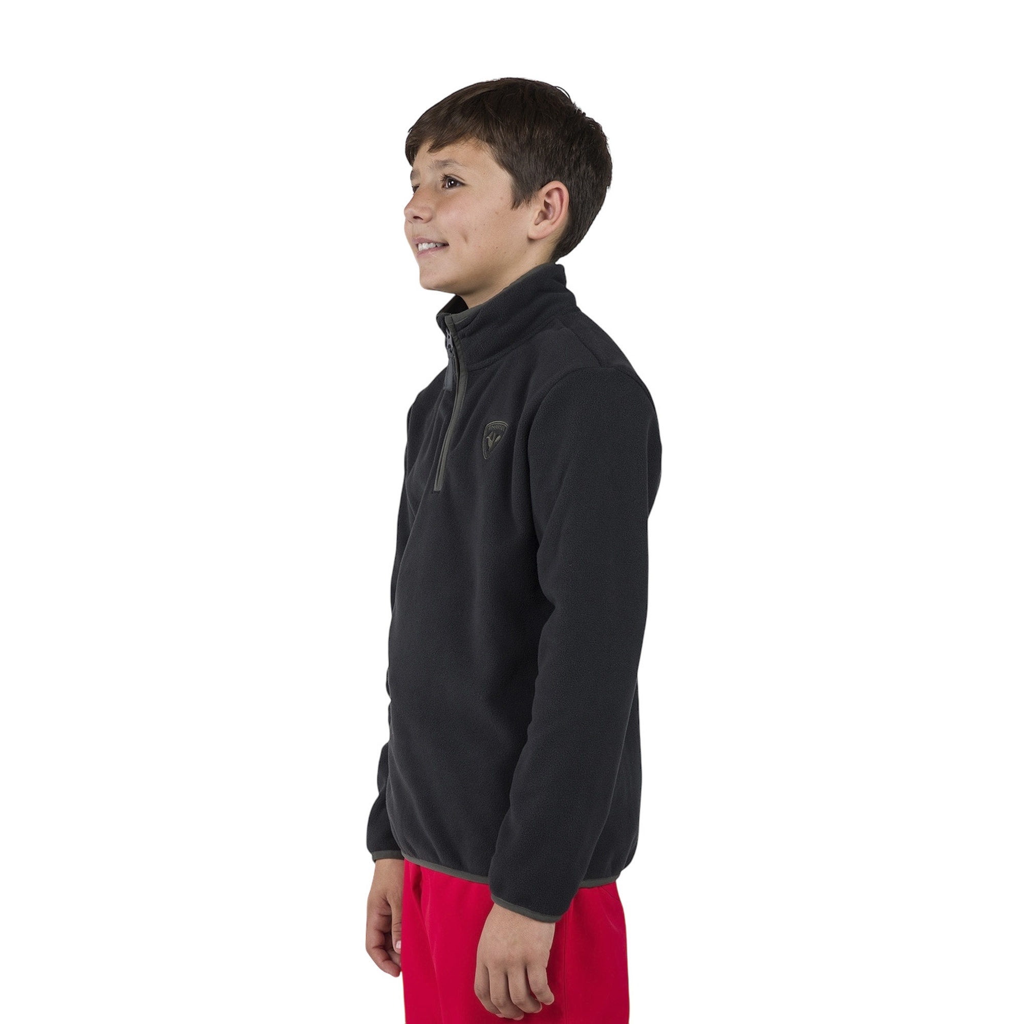 Rossignol Jr Strawpile Fleece Hz Unisex Çocuk Siyah Içlik Üst