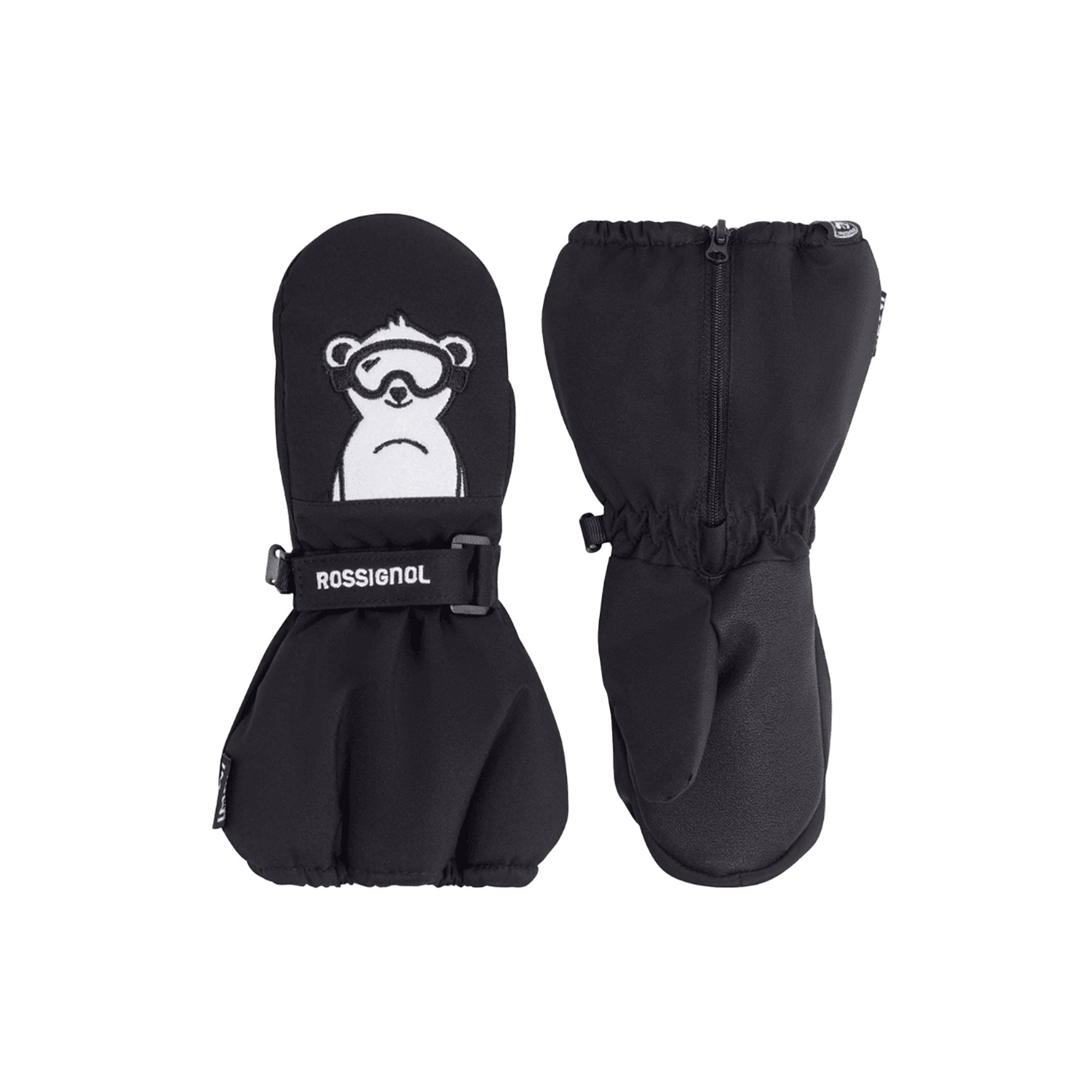 Rossignol Baby Impr Unisex Çocuk Siyah Eldiven