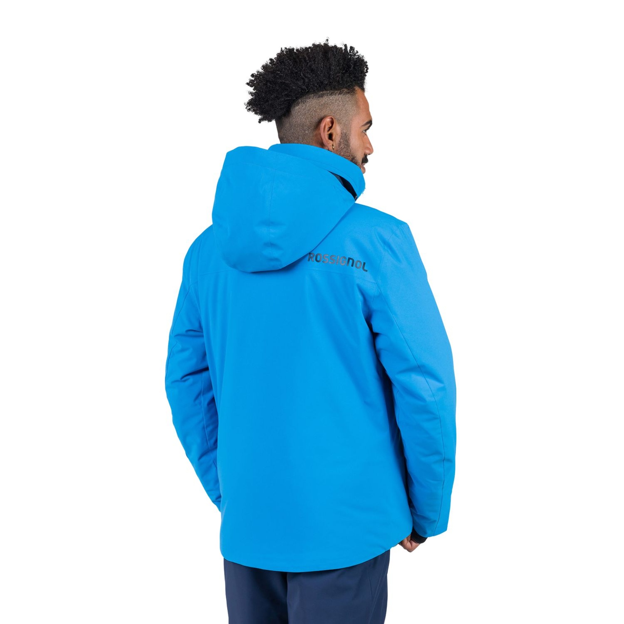 Rossignol Strawpile Erkek Mavi Kayak Ceketi