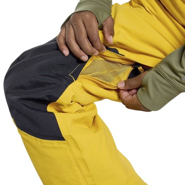  Burton Skylar Pants Unisex Çocuk Sarı Snowboard Pantolonu