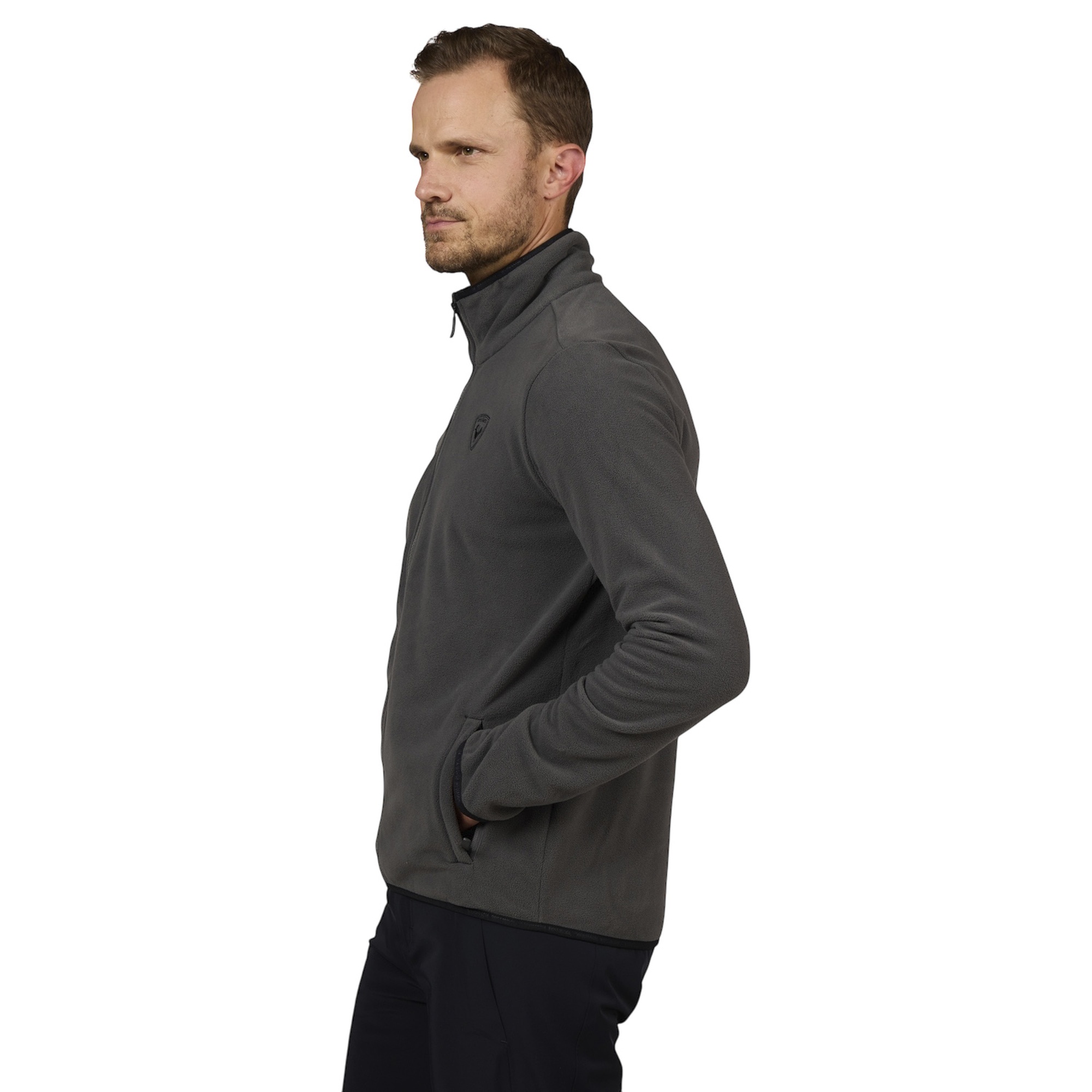 Rossignol Strawpile Fleece Fz Erkek Gri Içlik Üst