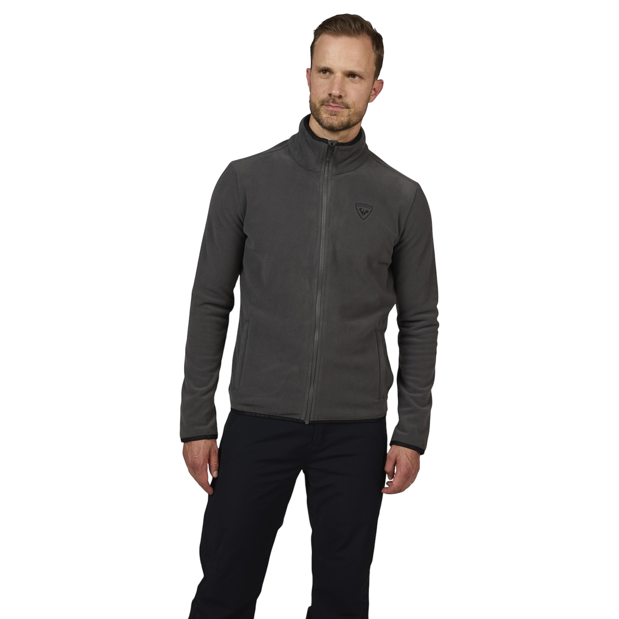 Rossignol Strawpile Fleece Fz Erkek Gri Içlik Üst