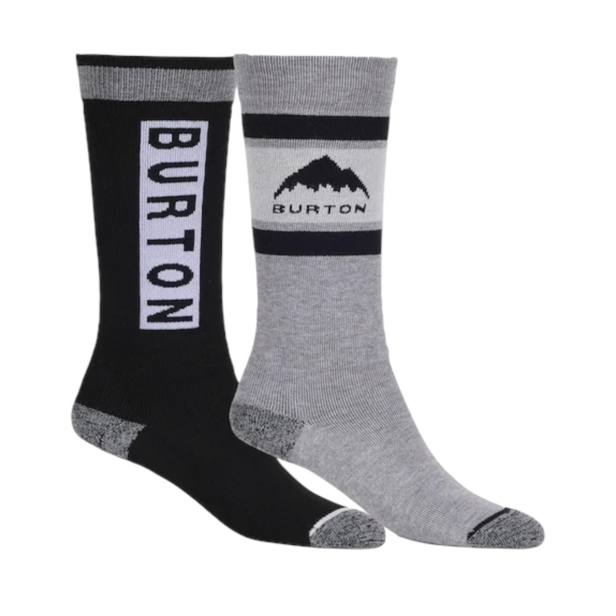 Burton Weekend Midweight Socks (2 Pack) Unisex Çocuk Siyah Kayak Çorabi