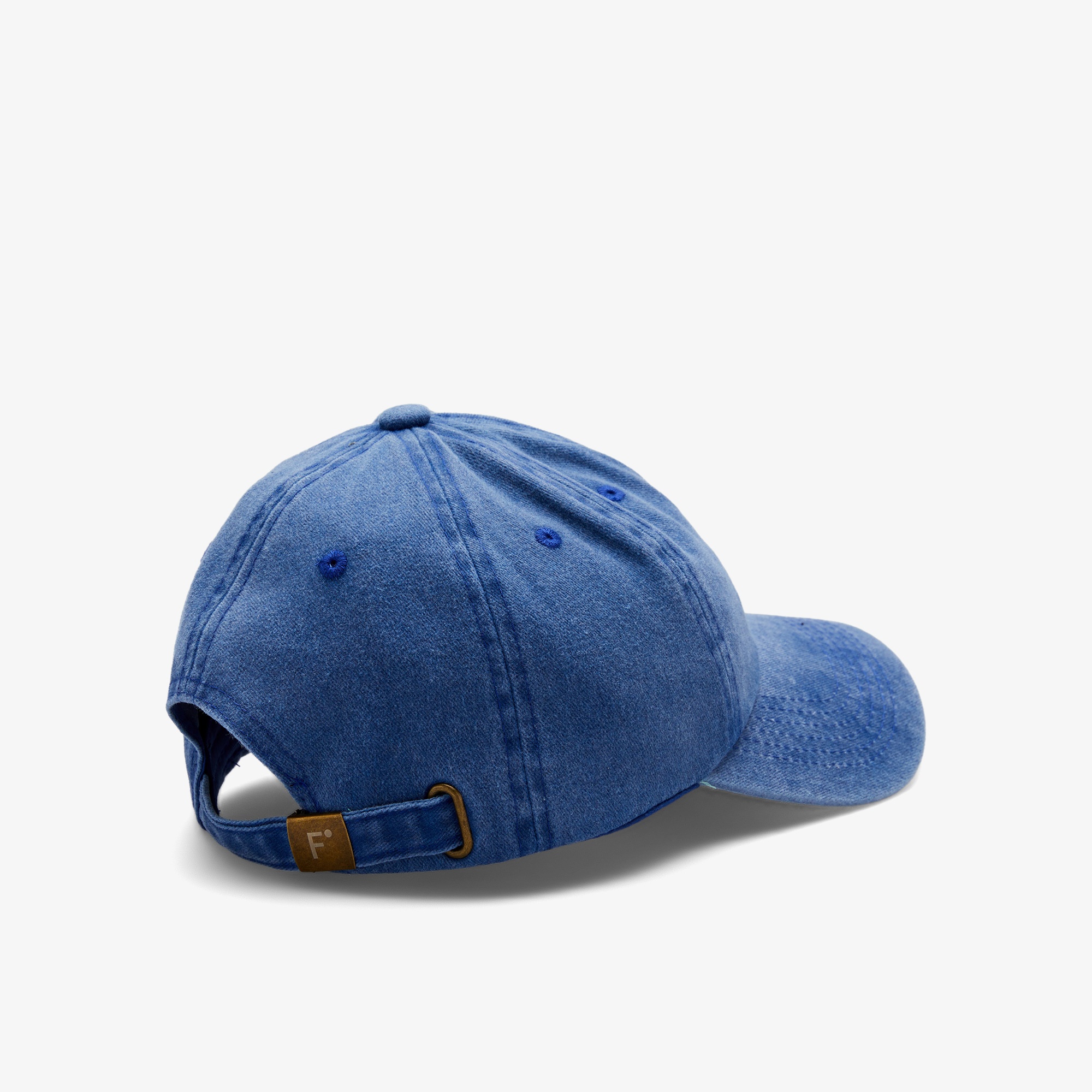 FashFed Yıkamalı Unisex Mavi Şapka